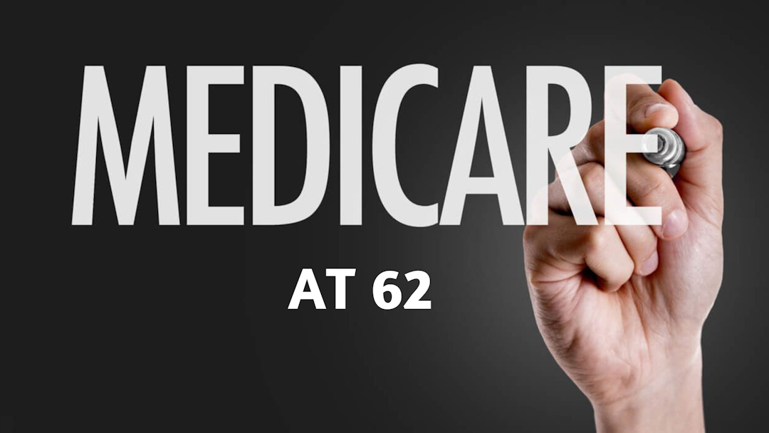 Medicare at 62 stock image