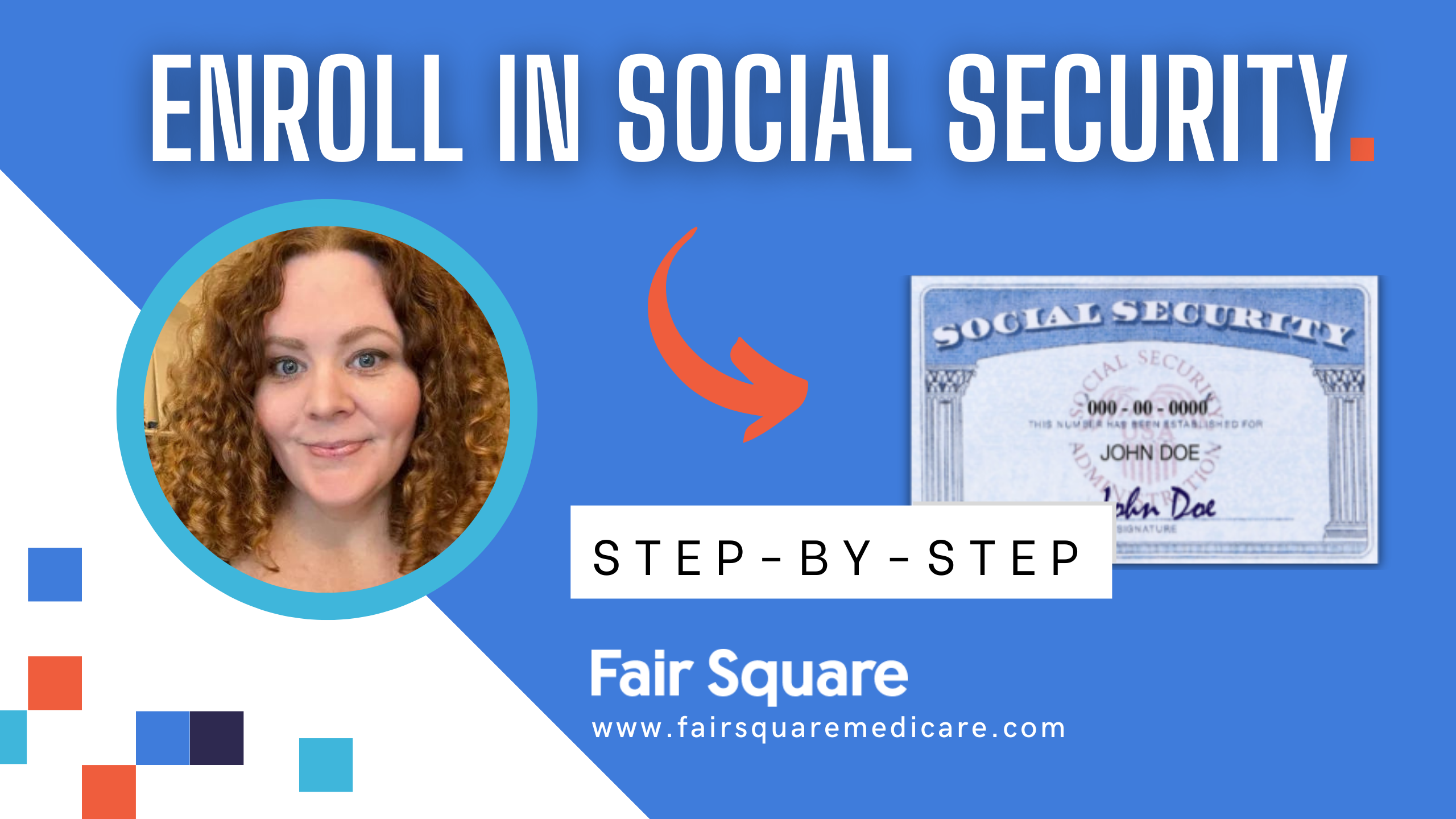 Enroll in Social Security step-by-step with the help of Fair Square stock image