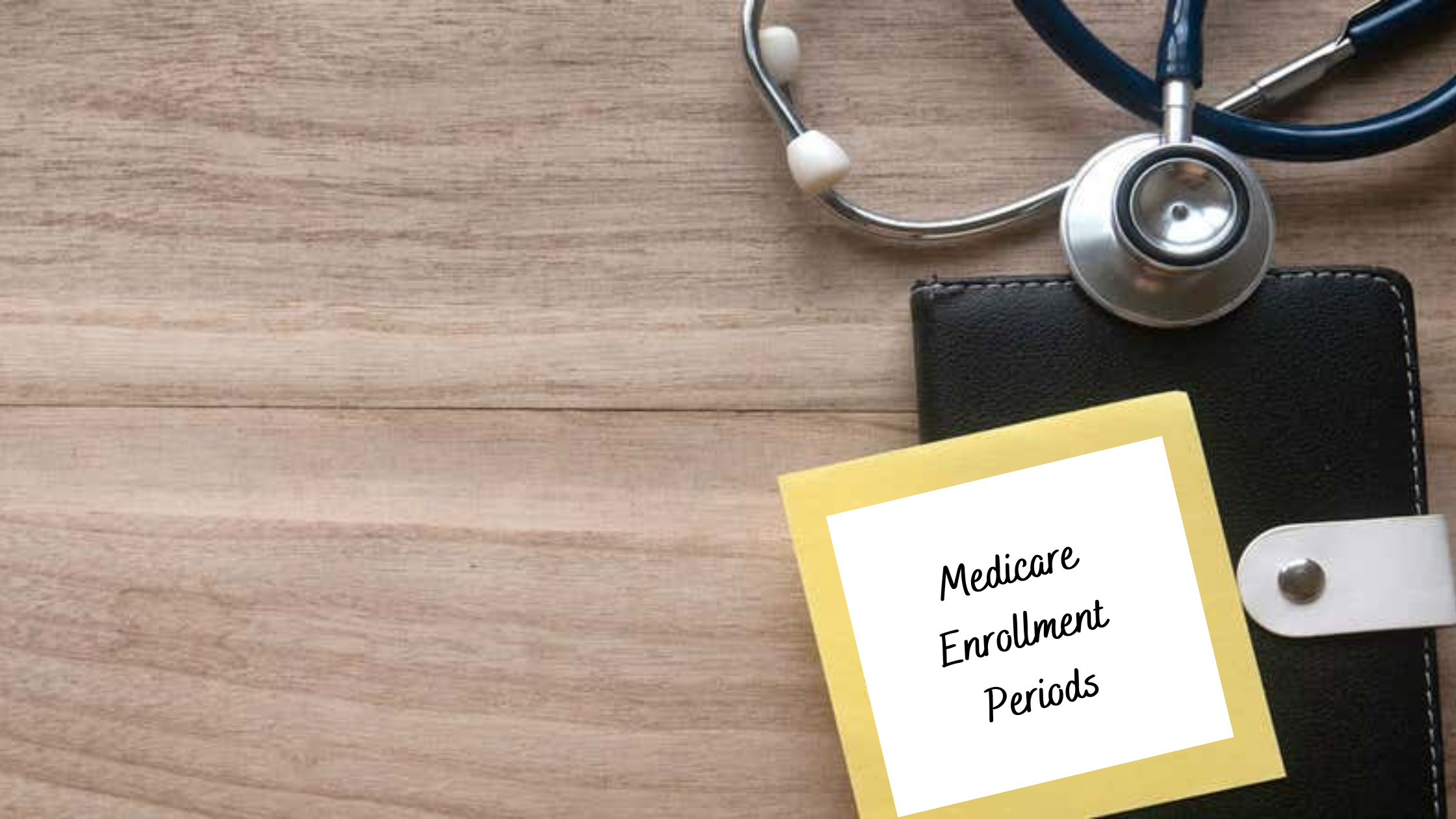 Medicare Enrollment Periods stock image