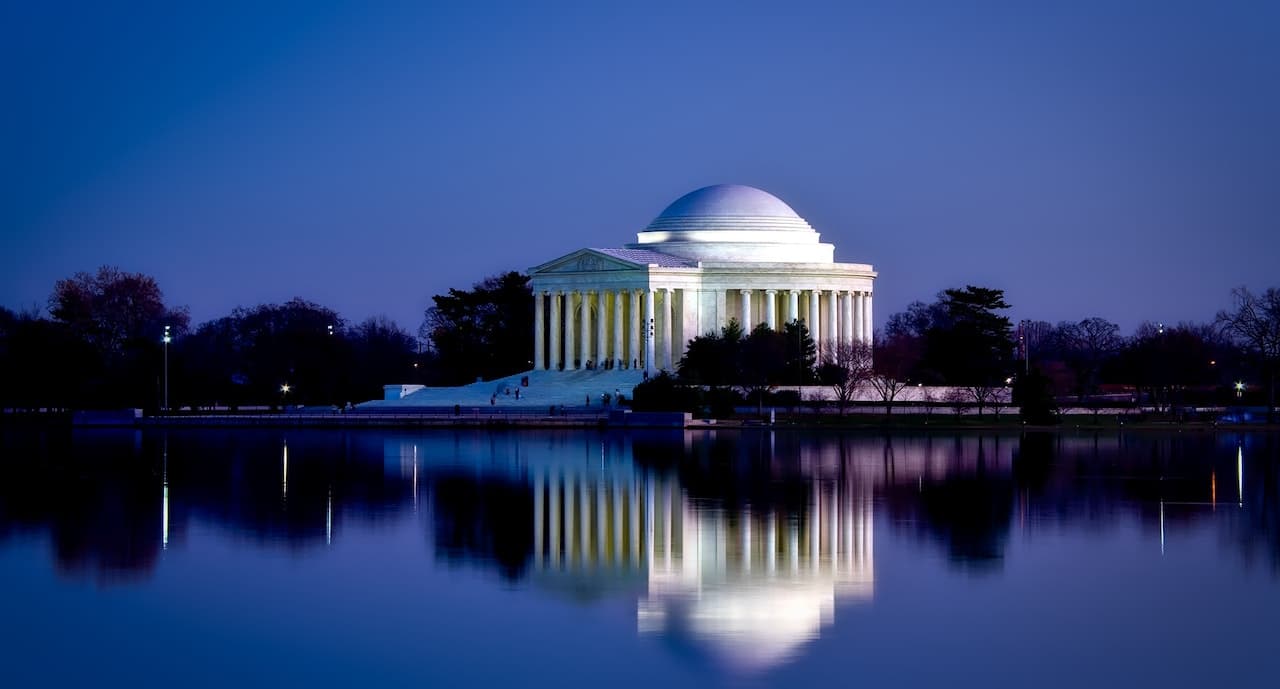 Washington DC stock image