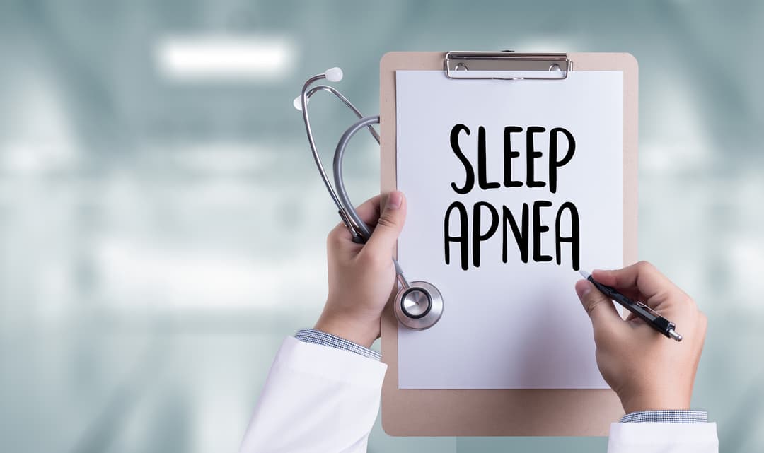 Sleep apena stock image